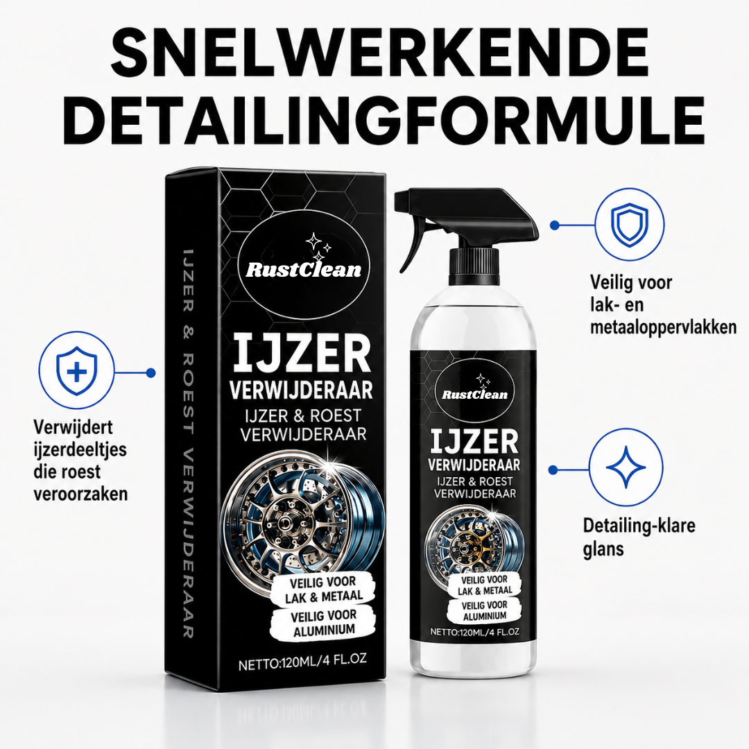 RustClean | Laat Je Auto Weer Stralen Zonder Uren Te Schrobben