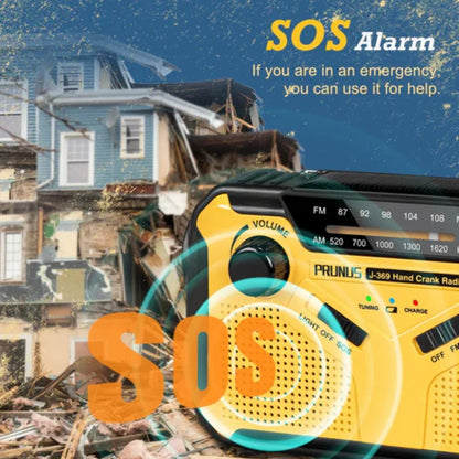 SafeWave | Betrouwbare Noodradio met Solar Energie en SOS Functie