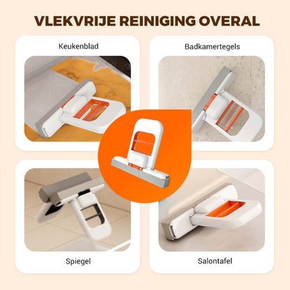 SwiftClean | Kleine Reinigingsmop met Automatisch Wringmechanisme