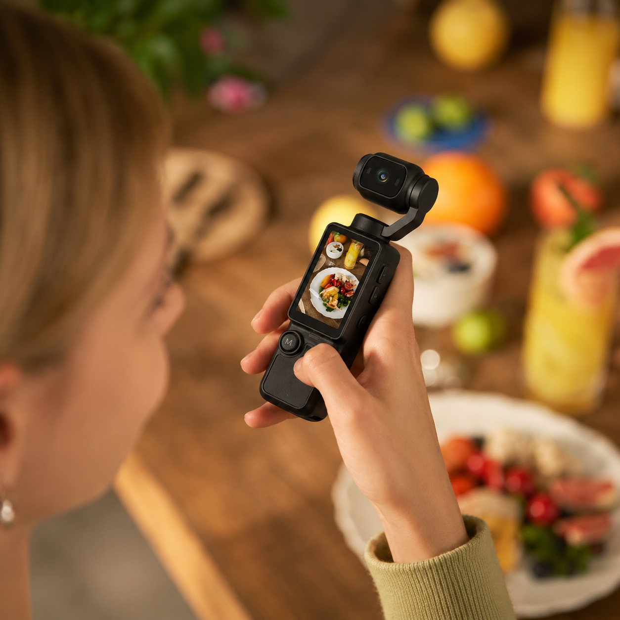 GlideCam | Slimme 4K Pocket Gimbal Camera