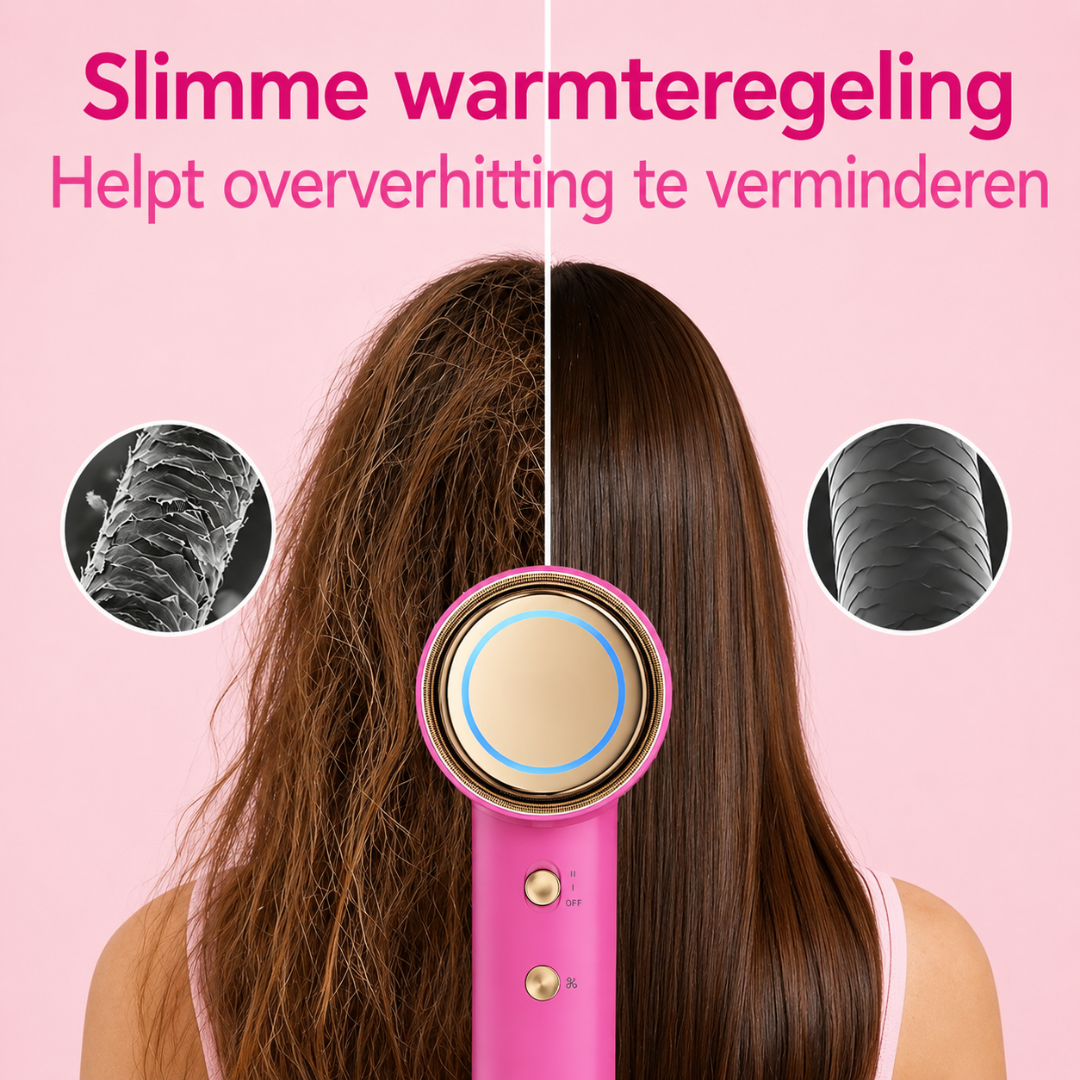 Plasma Dryer | Supersnel Droog Haar Met Minder Pluis