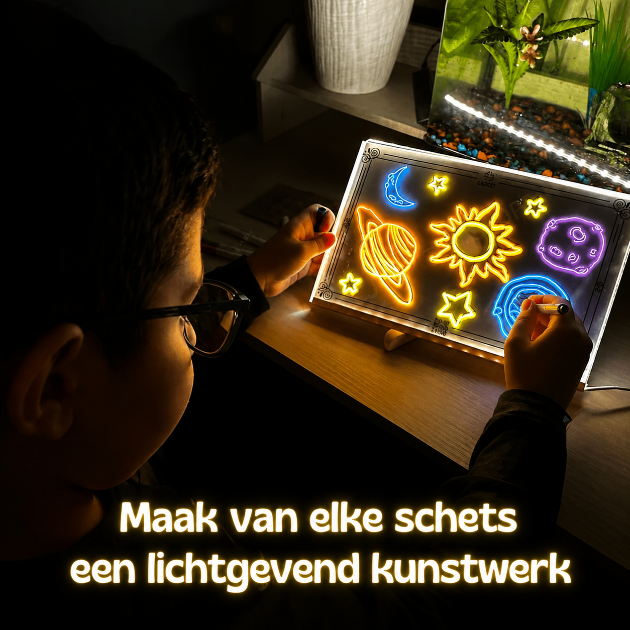 GlowBoard | Creatief Tekenen Zonder Schermtijd