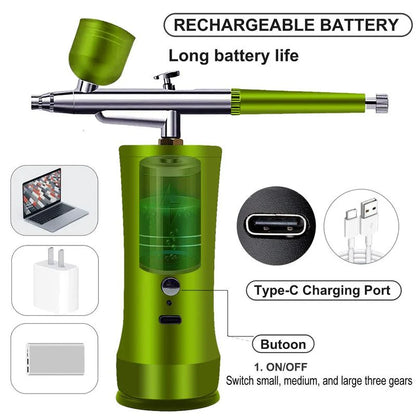 AirBrush Pro | Draadloze Airbrush Set met Compressor