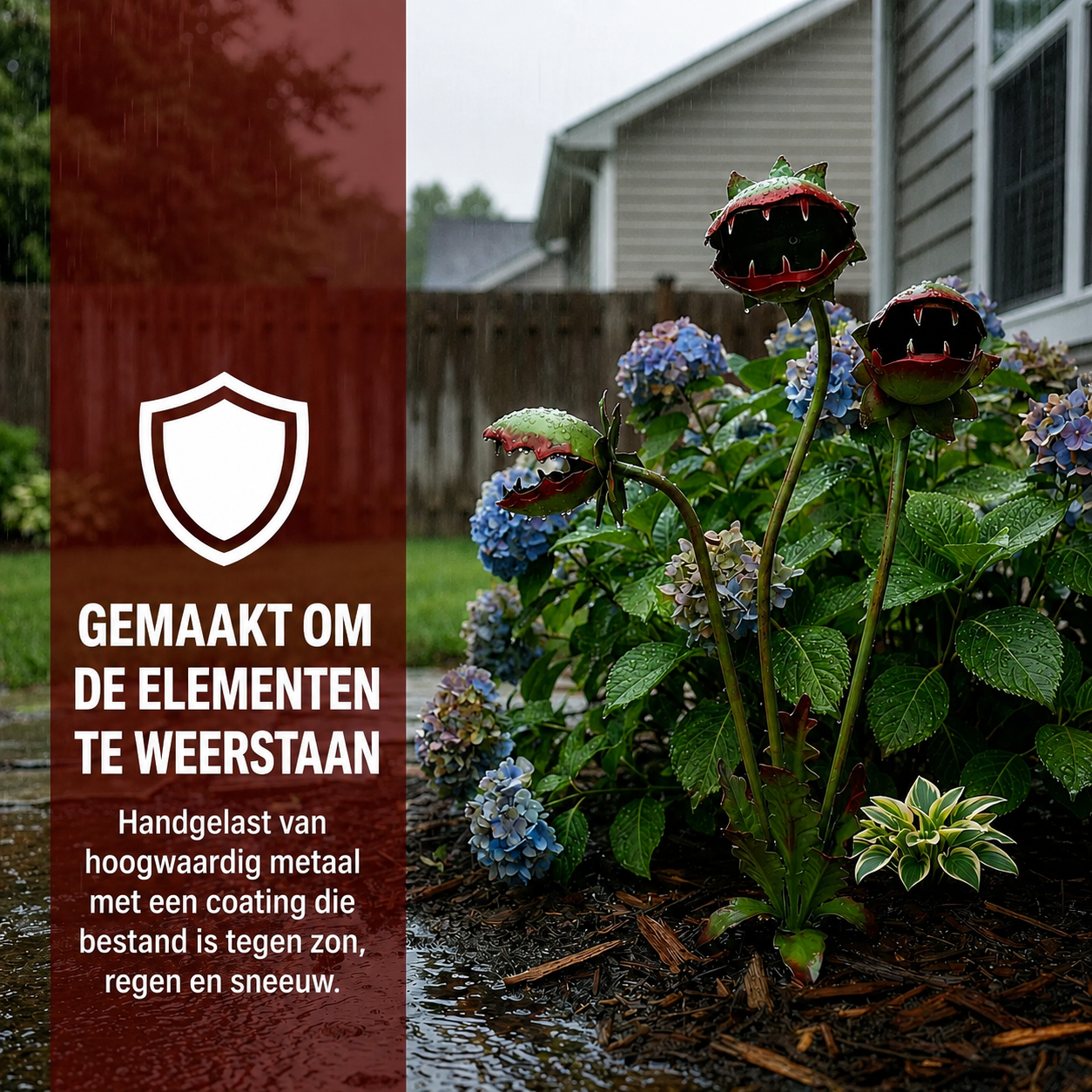 VleesPlant | Decoratieve Metalen Vleesplant Voor De Tuin