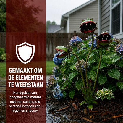 VleesPlant | Decoratieve Metalen Vleesplant Voor De Tuin