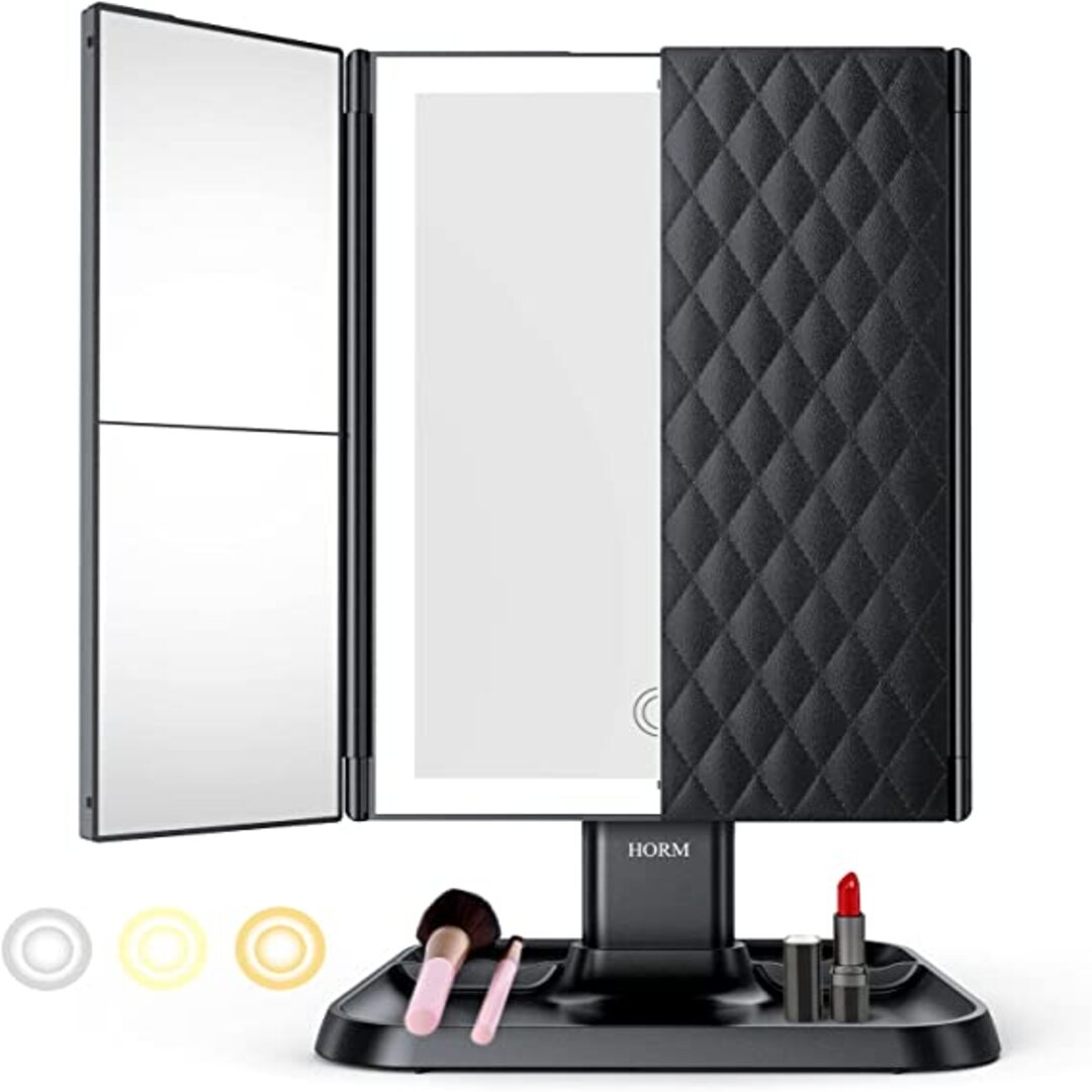 GlowUp Mirror | Make-up Spiegel met Verstelbare LED-verlichting