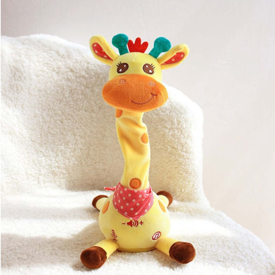 EchoGiraffe | Interactieve Zingende & Dansende Knuffel met Spraakherhaling
