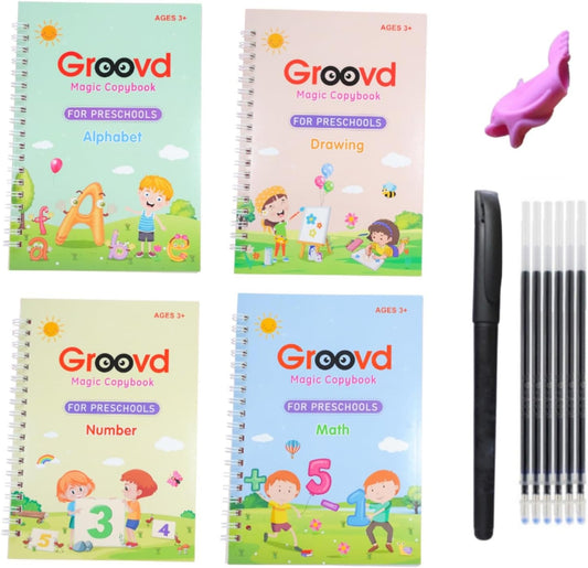 MagicGroove | Herbruikbare Schrijf- en Leerboeken voor Kinderen