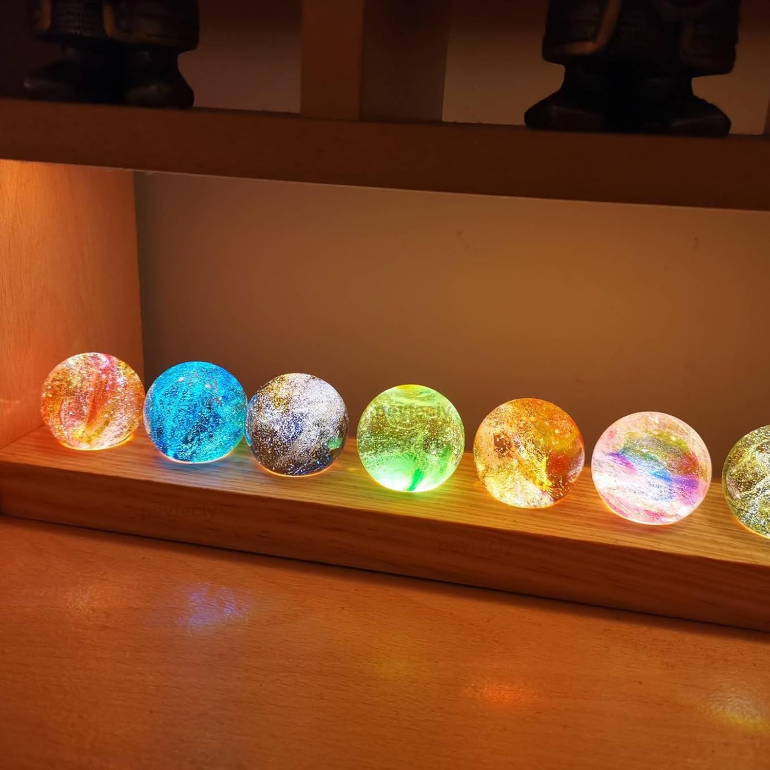 Cadeaus voor vriendin, kristallen bol, nachtlampje, 6 cm, glazen boldecoratie, paardenbloem in glas, gepersonaliseerde cadeaus voor vriendin, glazen bol-nachtlampje met houten sokkel Cadeaus voor vriendin, kristallen bol, nachtlampje, 6 cm, glazen boldecoratie, paardenbloem in glas, gepersonaliseerde cadeaus voor vriendin, glazen bol-nachtlampje met houten sokkel