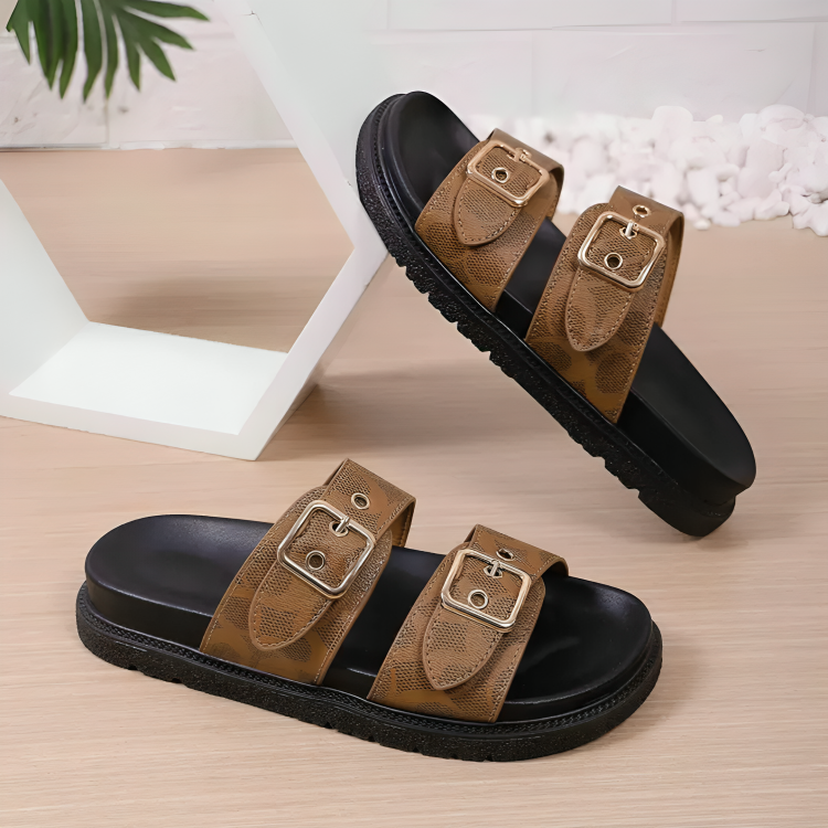 SoftStep | Comfortabele Sandalen Met Dikke Zool