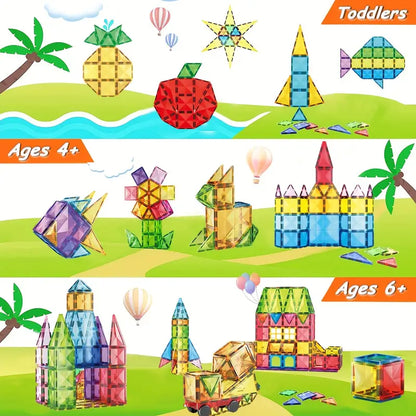 MagniCreate | Kleurrijke Magnetische Blokken