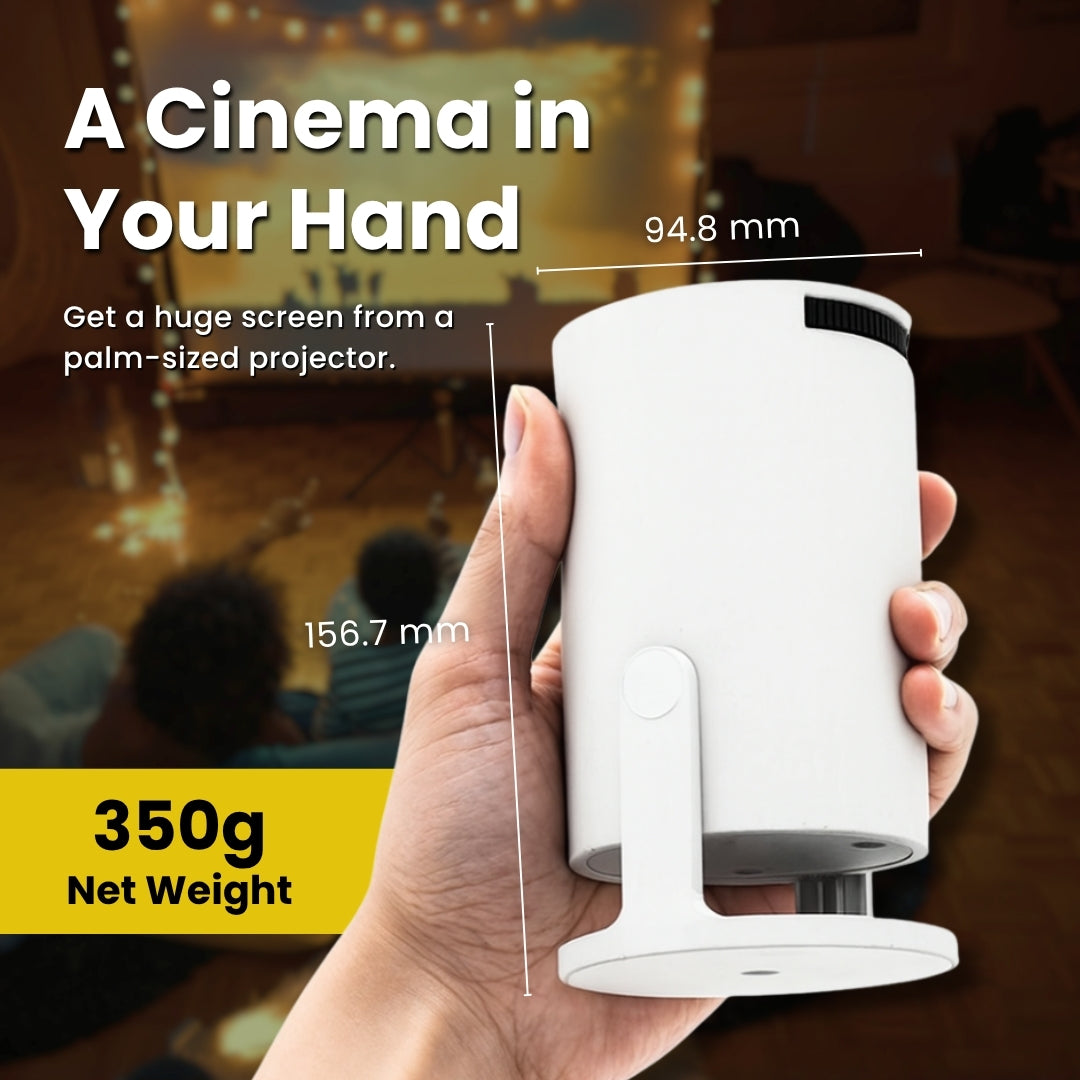 CineGo | Draagbare Projector voor Films, Games & Presentaties