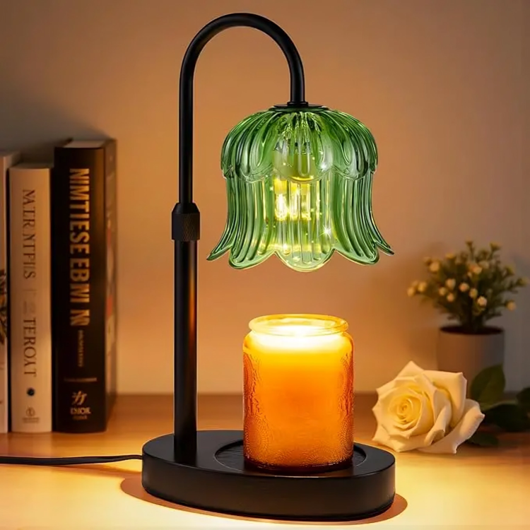 CandleGlow | Metalen Kaarsenwarmerlamp Met Timer