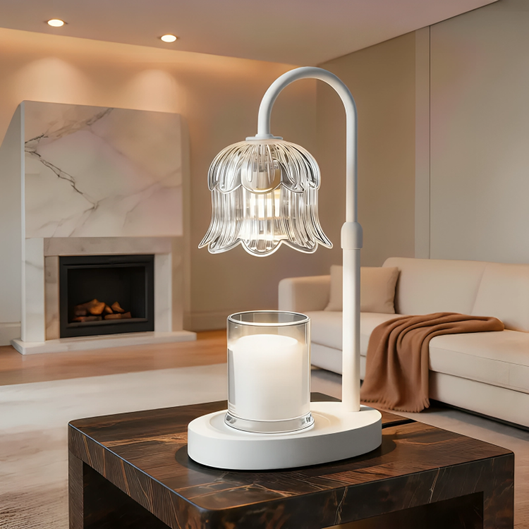 CandleGlow | Metalen Kaarsenwarmerlamp Met Timer