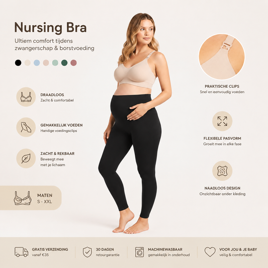 Nursing Bra | Ultiem comfort tijdens zwangerschap en borstvoeding