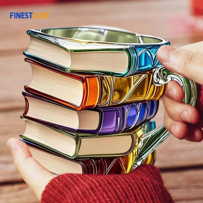 LibroMug | Handgemaakte 3D Mok voor Boekenliefhebbers