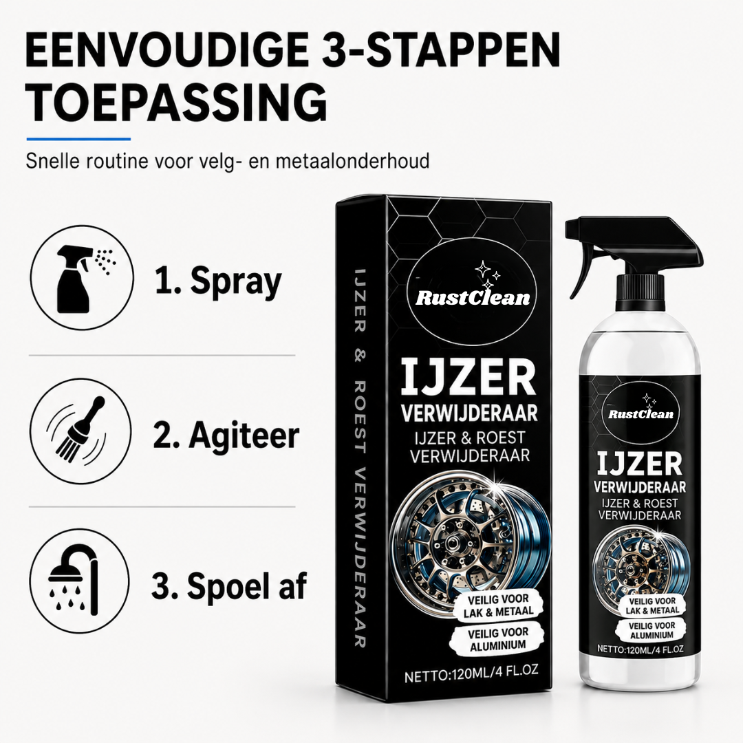 RustClean | Laat Je Auto Weer Stralen Zonder Uren Te Schrobben
