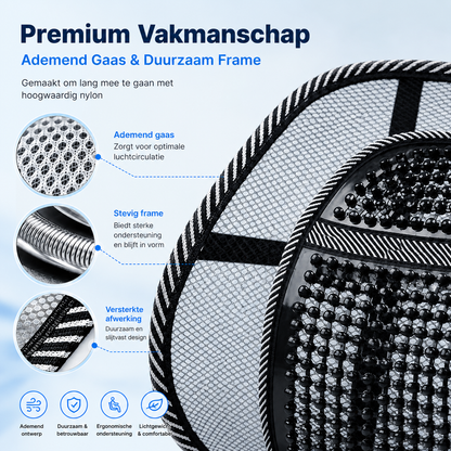 AirFlow Rugsteun | Koel En Comfortabel Zitten Zonder Rugbelasting