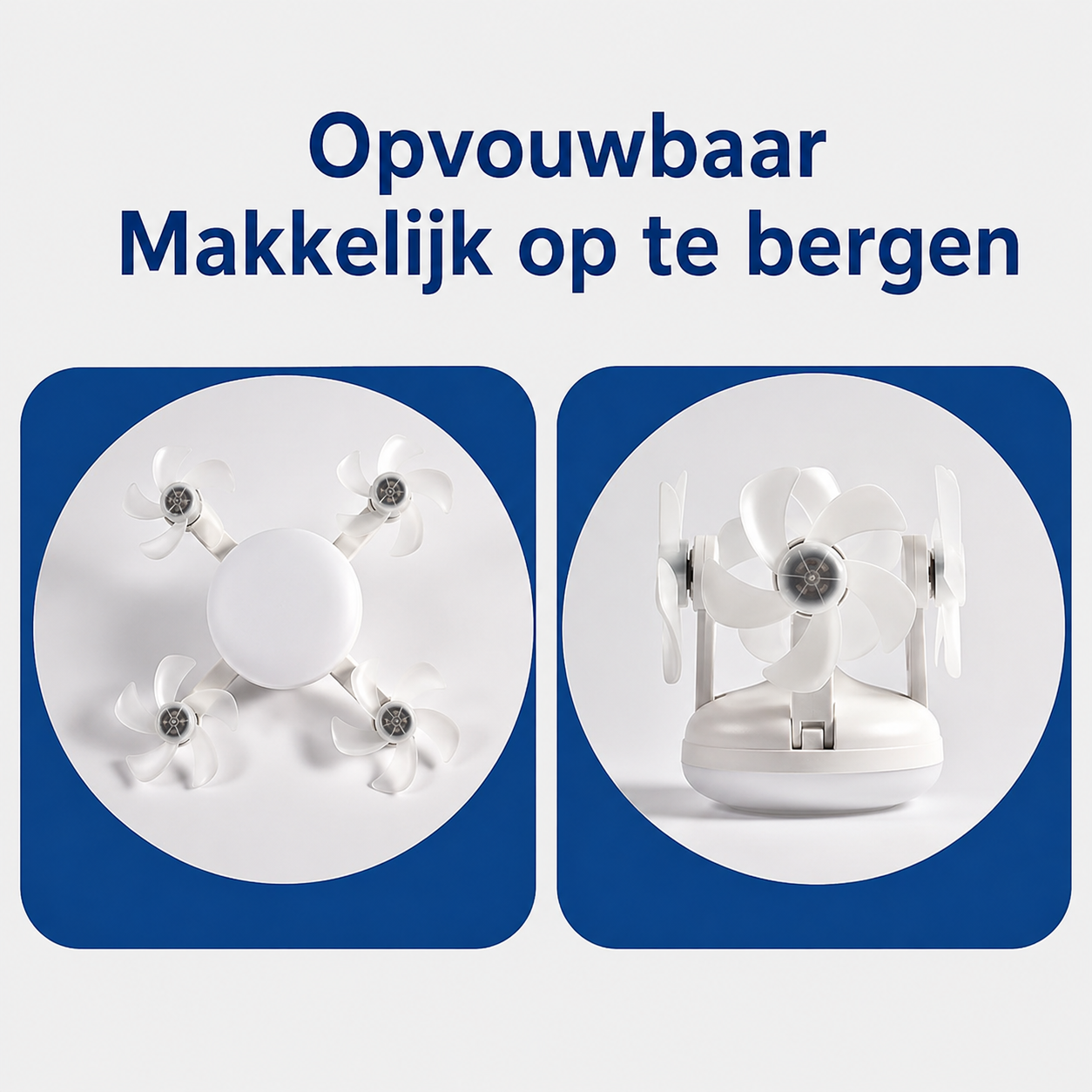 BreezeSocket | 2-in-1 Stille LED-Plafondventilator Met Afstandsbediening