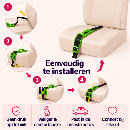 BellySafe | Gordelversteller Voor Zwangere Vrouwen