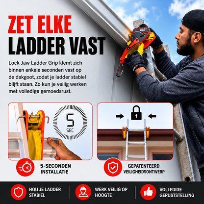 RoofLock Stabilizer | Voorkom Verschuiven Van Je Ladder