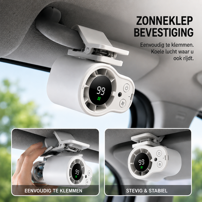 TurboClip Fan | Altijd Persoonlijke Verkoeling Binnen Handbereik