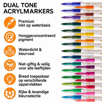 Artevio | Acrylic Paint Markers Set