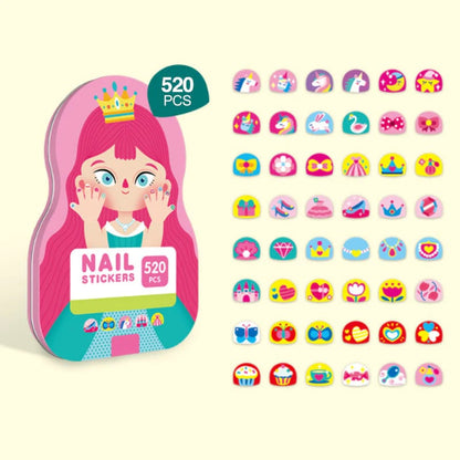 NailFun | Kinder Nagelstickers met Kleurrijke Patronen