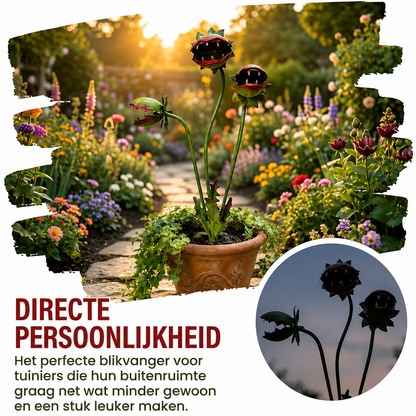 VleesPlant | Decoratieve Metalen Vleesplant Voor De Tuin