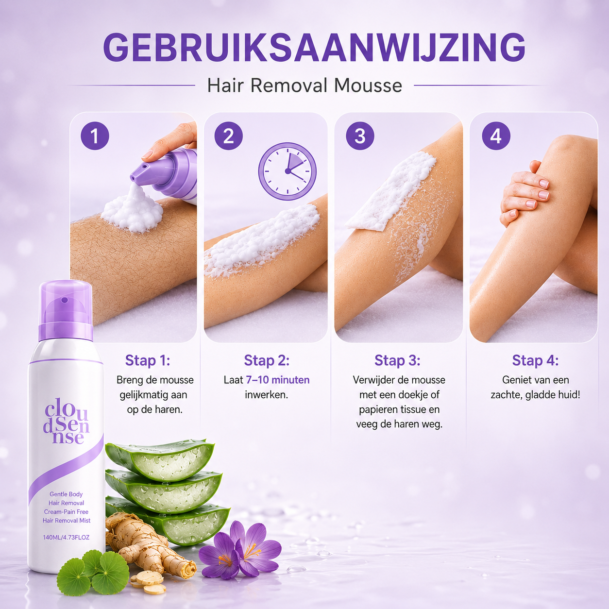 SilkyMousse | Gladde Huid Zonder Scheerirritatie