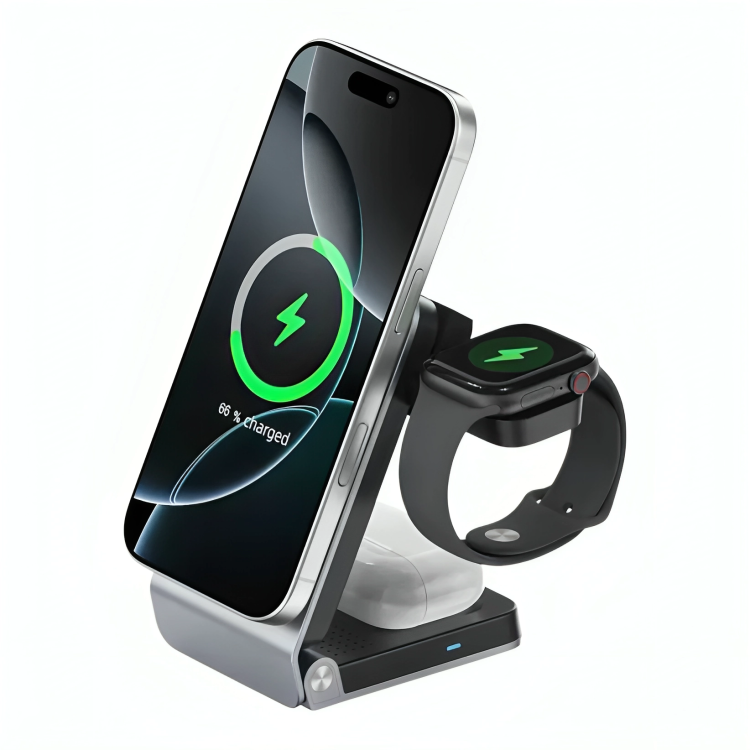 MagDock Elite | Drie Apparaten Opladen Met Eén Compact Station