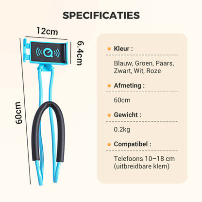 ComfyView | Verstelbare Telefoonhouder voor Handsfree Comfort