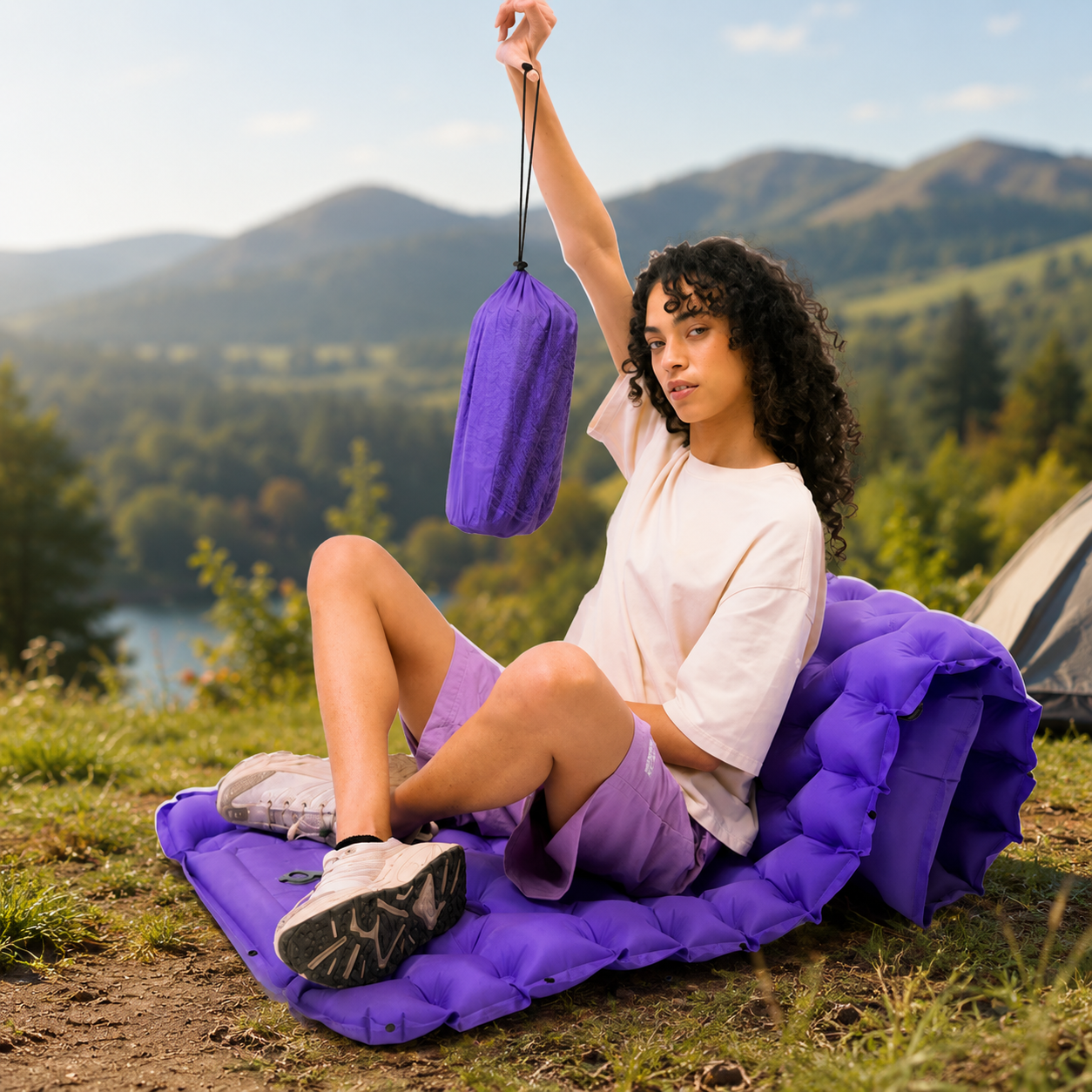 AirNest | Opblaasbare Campingmatras Voor Ultiem Comfort