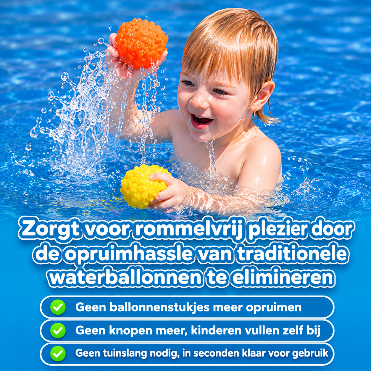 SplashSphere | Eindeloos Waterplezier Zonder Rommel