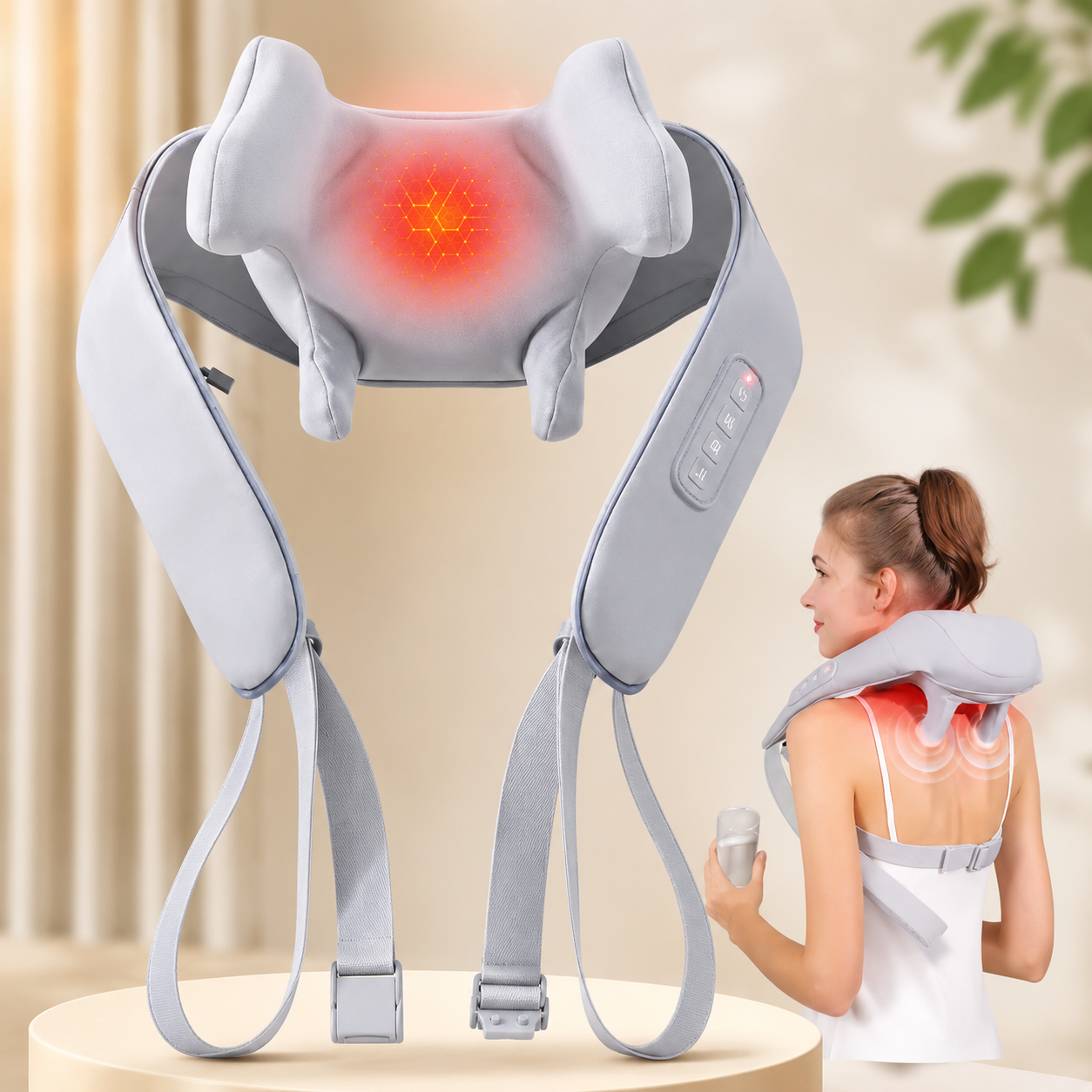 RelaxNek | Draadloze Nek- En Schoudermassage