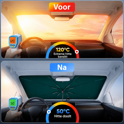 SunShield | Stap In Een Koelere Auto, Zelfs Op Warme Dagen