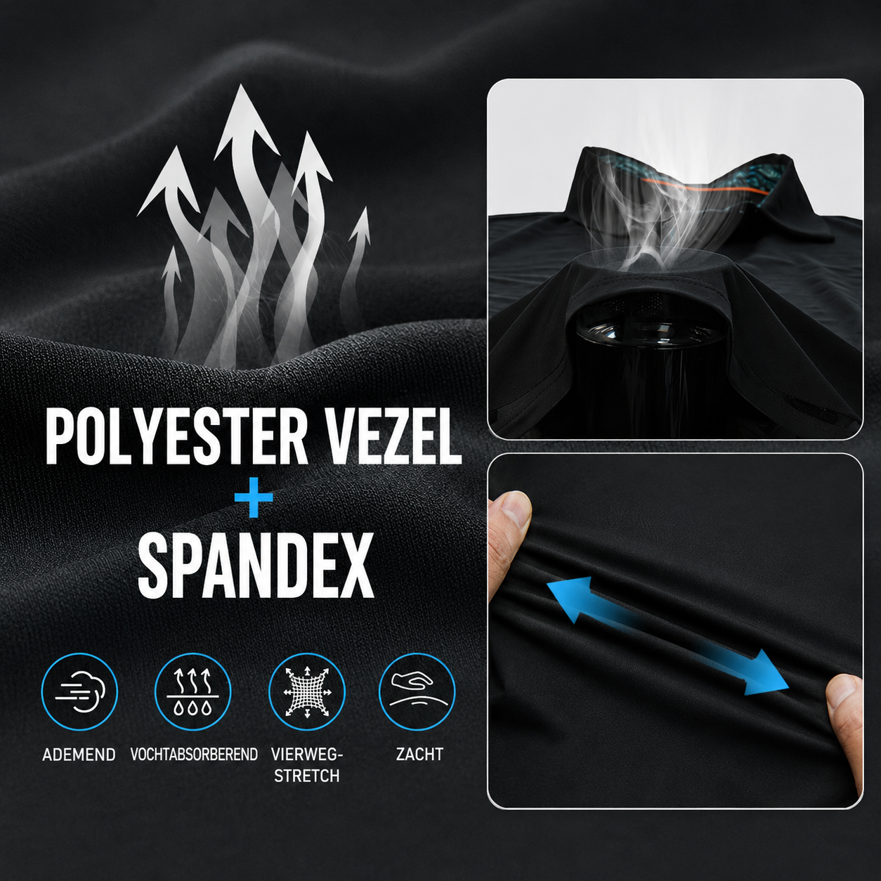 FlexPolo | 3-Pack Stijlvolle Herenpolo's