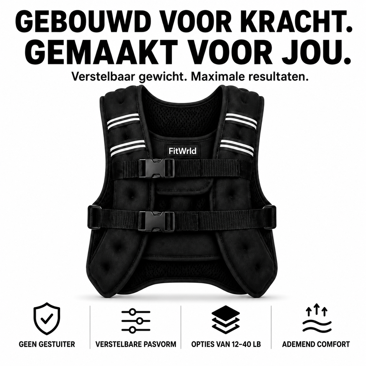 PowerVest Pro | Meer kracht, meer uithoudingsvermogen bij elke training
