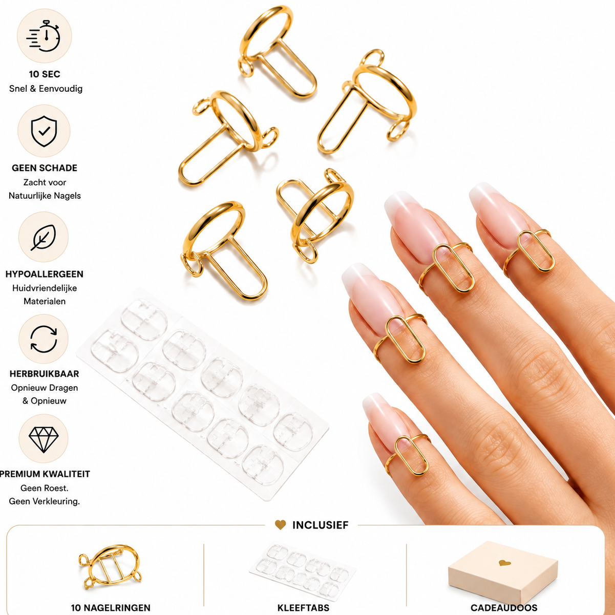 Nailora | Direct mooie nagels zonder salon