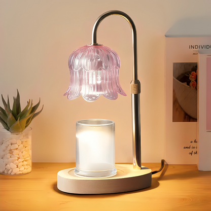 CandleGlow | Metalen Kaarsenwarmerlamp Met Timer