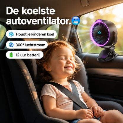 CoolClip | Veilige Babyventilator Voor Onderweg