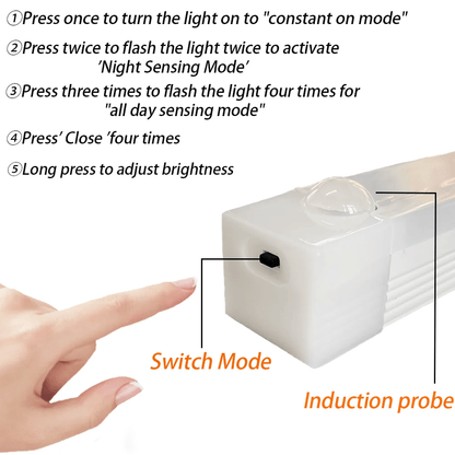 MotionLight | Compacte LED-Lamp met Warm Licht & Sensorfunctie