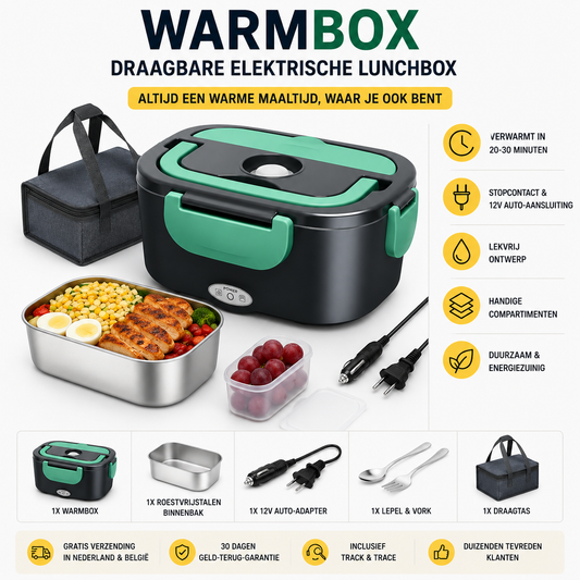 WarmBox | Snel en eenvoudig je lunch opwarmen!