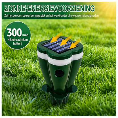 MoleGuard Solar | Bescherm je tuin tegen mollen en ongewenste dieren