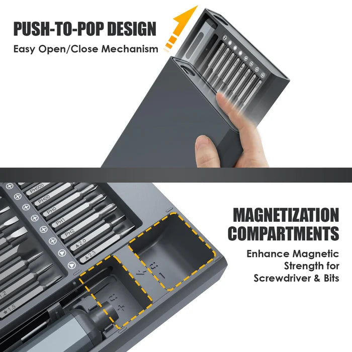 ScrewMaster | Elektrische en Magnetische Mini Precisie Toolset