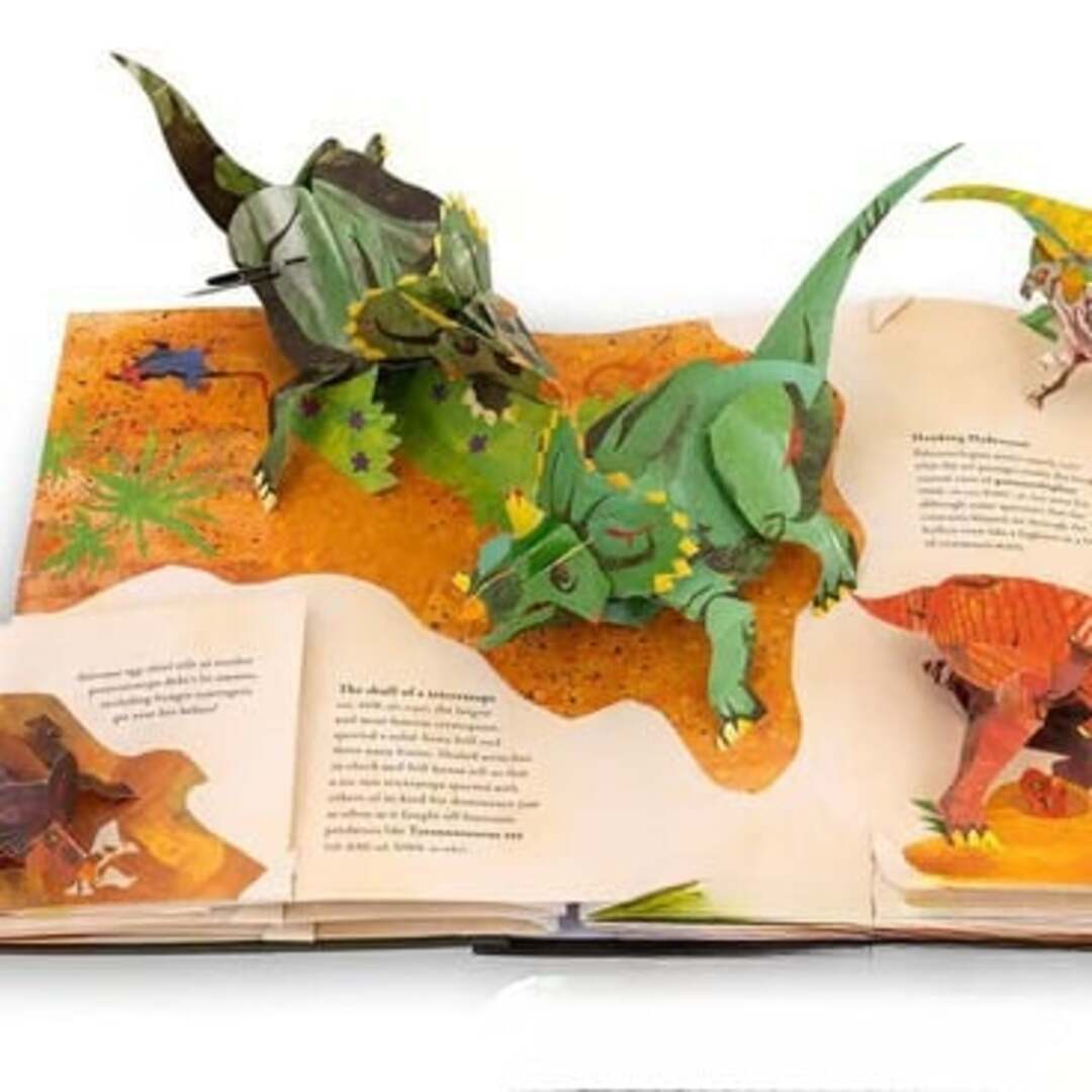FossilBook | Interactief Dinosaurusboek met Pop-Up Effect