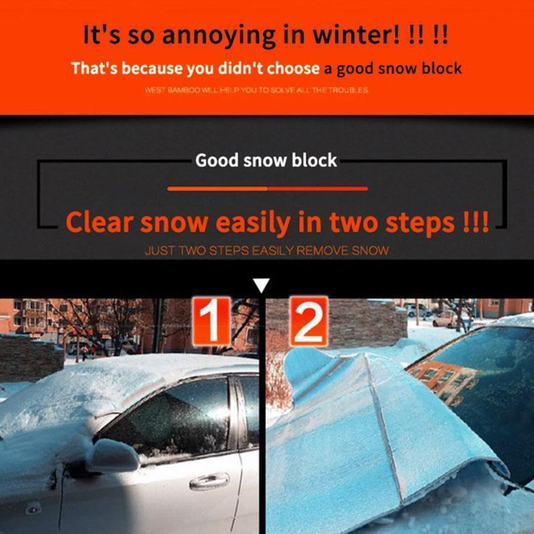 AutoCover | Voorruitbescherming tegen Sneeuw, Vorst & Hitte
