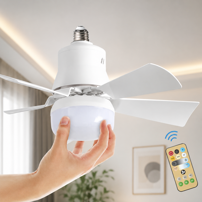 SocketFan Pro | Directe Verkoeling En Verlichting In Één