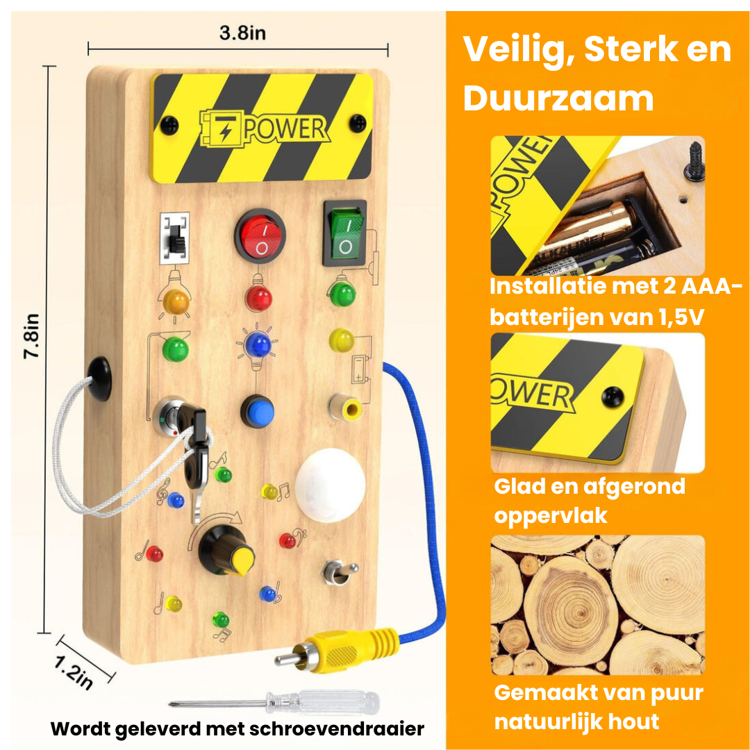 BrainLight | Educatief Montessori Schakelbord