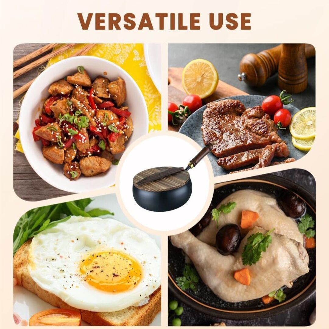 IronChef | Handgesmede Wadjan met Natuurlijke Anti-aanbak